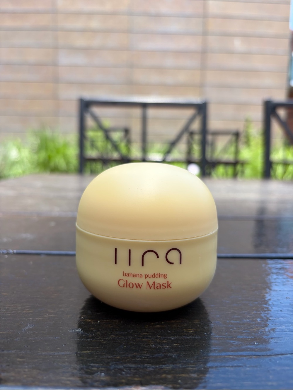 iira Banana Pudding Glow Mask - Brightens, Hydrates, Refine pores